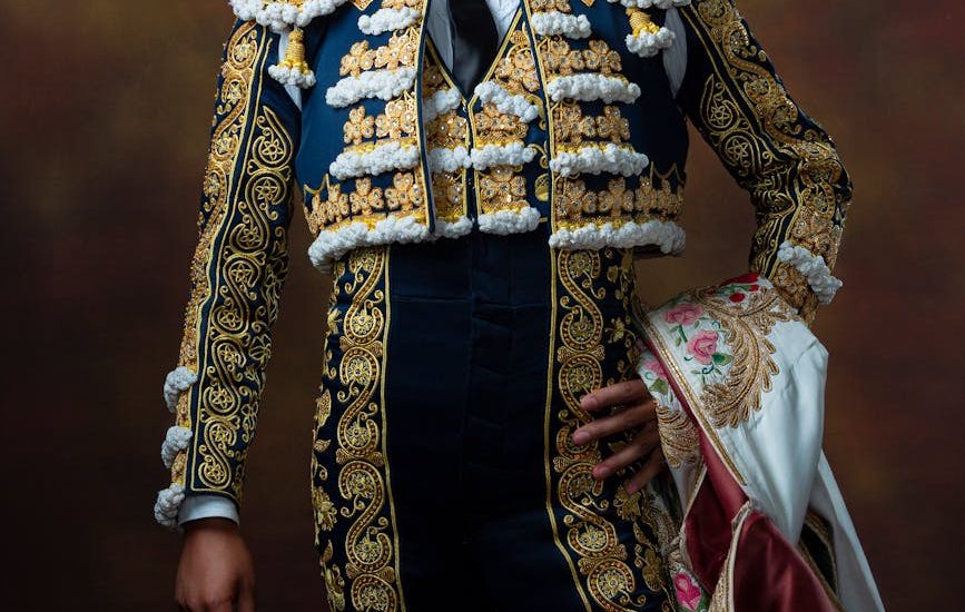 man in traditional clothing