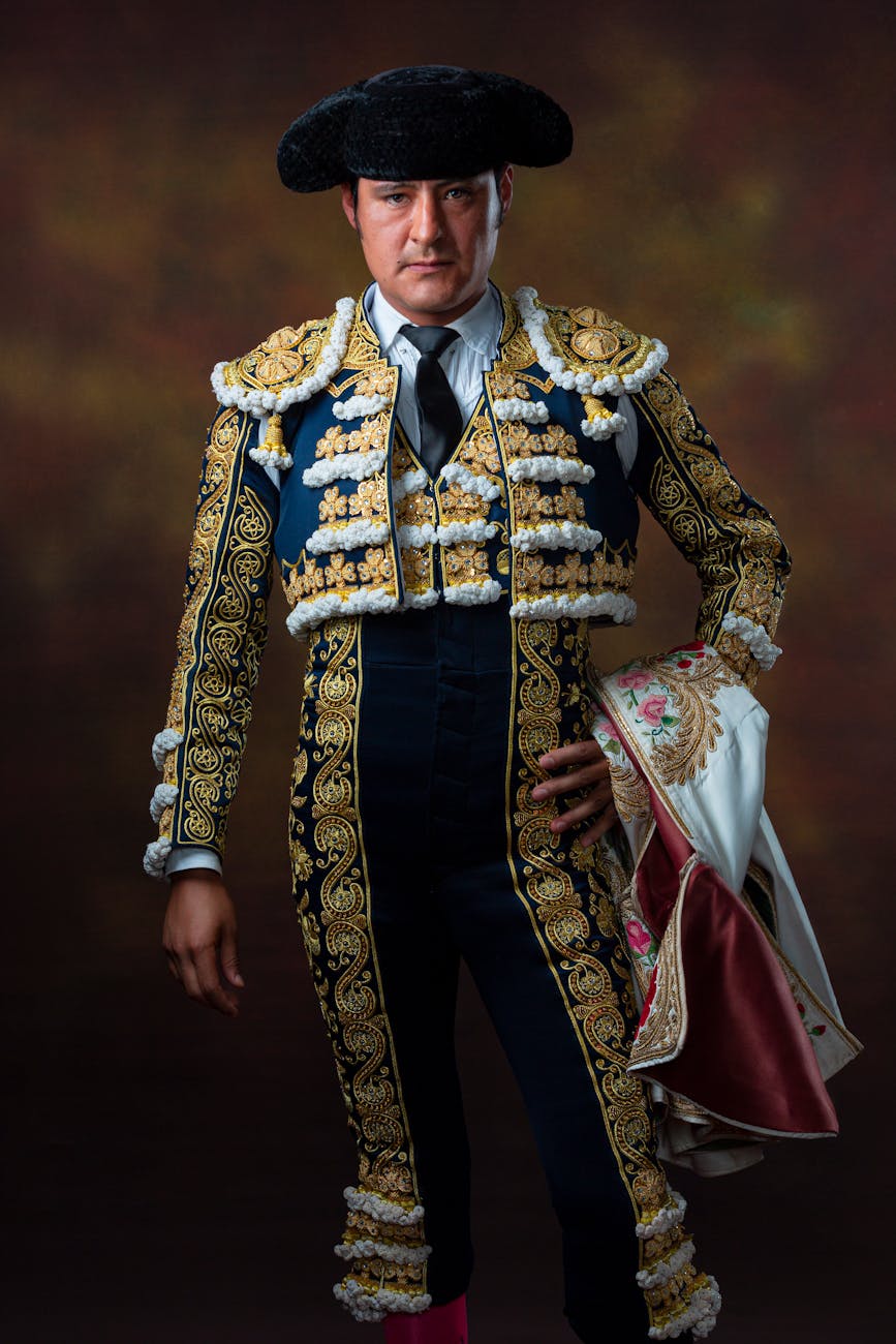 man in traditional clothing