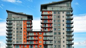 gray red and orange concrete building